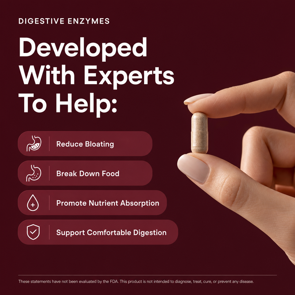 Daily Digestive Enzyme Capsules